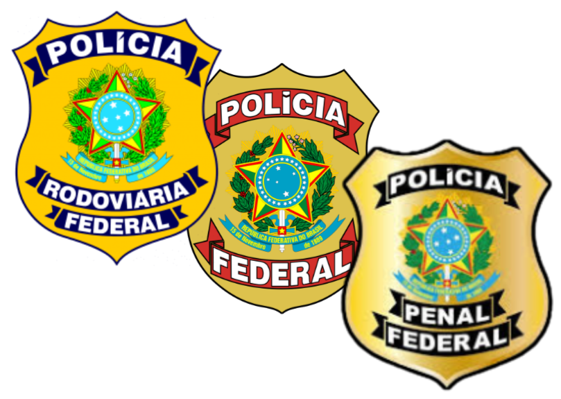 Polícia Federal, Polícia Rodoviária Federal e Polícia Penal Federal